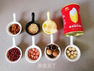 软糯香甜的美味八宝粥，好吃到舔碗底的做法步骤：1