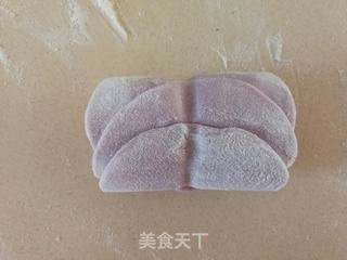 花样面食:紫薯玫瑰的做法步骤:19