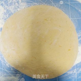 南瓜蝴蝶花卷的做法步骤:3