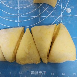 南瓜蝴蝶花卷的做法步骤:5