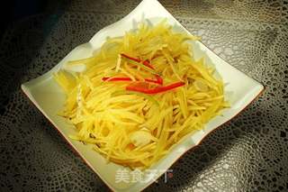 爆炒土豆丝的做法步骤:6