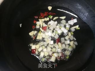 胡萝卜菠菜拌粉丝的做法步骤:6
