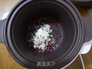 南瓜红豆米粥的做法步骤:4