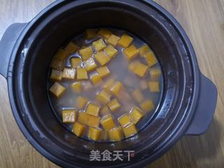 南瓜红豆米粥的做法步骤:7
