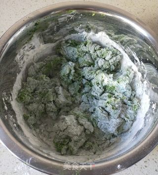 菠菜汁馒头的做法步骤:6