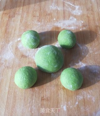 菠菜汁馒头的做法步骤:10