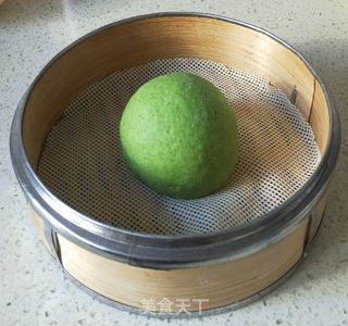 菠菜汁馒头的做法步骤:11