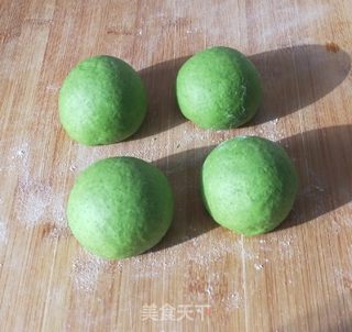 菠菜汁馒头的做法步骤:12