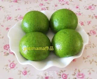 菠菜汁馒头的做法步骤:14