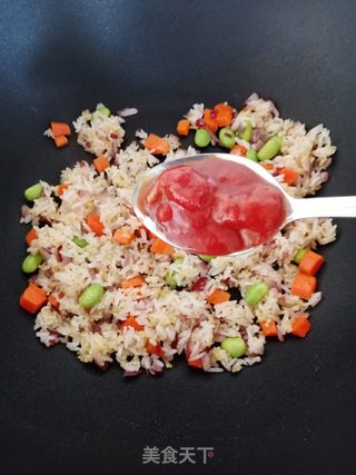 芝士蛋包饭的做法步骤:5