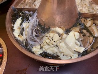 传统酸菜火锅的做法步骤:18