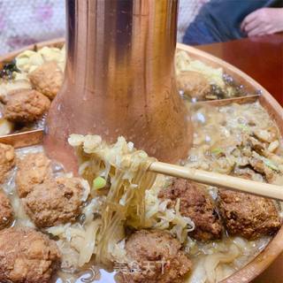 传统酸菜火锅的做法步骤:20