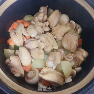 砂锅焖鸡翅的做法步骤:19