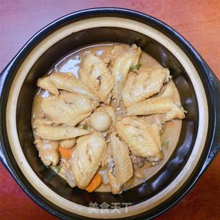 砂锅焖鸡翅的做法步骤:25