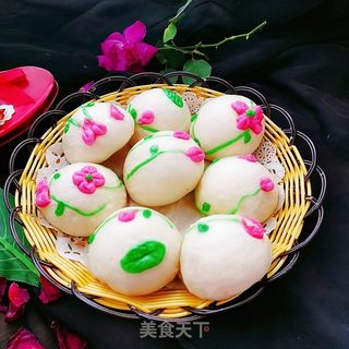 小清新馒头的做法步骤:12
