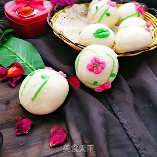 小清新馒头的做法步骤:14