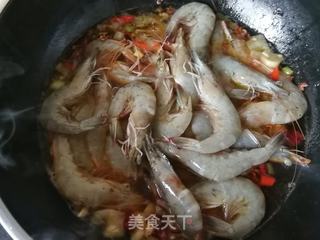 带汤麻辣虾的做法步骤:7