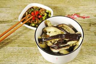 蒜拌茄子的做法步骤:6