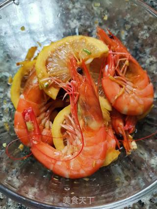 柠檬酸辣大虾的做法步骤：6
