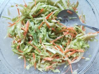 日式卷心菜饼的做法步骤:7