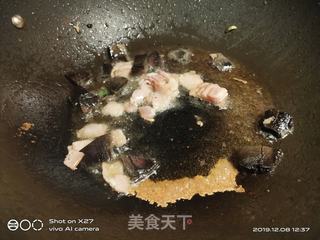 牛肉豆腐皮紫薯面的做法步骤:2