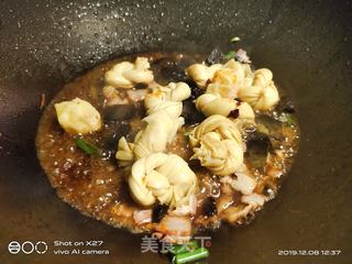 牛肉豆腐皮紫薯面的做法步骤:3