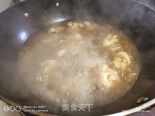 牛肉豆腐皮紫薯面的做法步骤:4