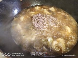 牛肉豆腐皮紫薯面的做法步骤:5