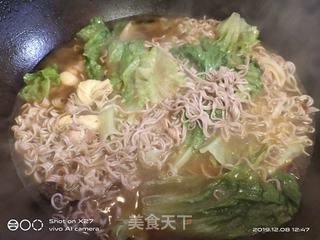 牛肉豆腐皮紫薯面的做法步骤:7