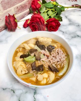 牛肉豆腐皮紫薯面的做法步骤:10