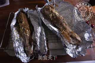 嫩烤羊腿的做法步骤:9