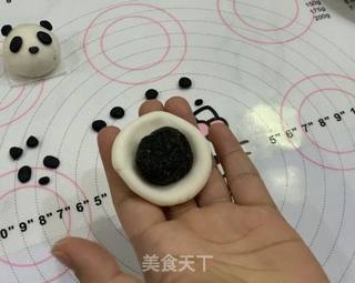 卡通芝麻汤圆与蘑菇造型包的做法步骤:5