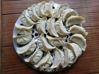 荠菜蘑菇鲜肉饺的做法步骤:7