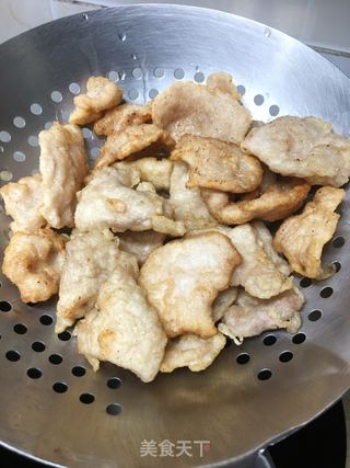 锅包肉的做法步骤:13
