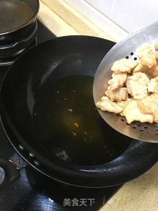 锅包肉的做法步骤:14