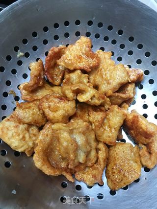 锅包肉的做法步骤:16