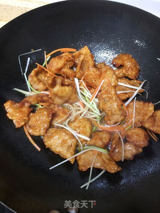 锅包肉的做法步骤:18