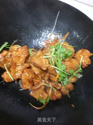 锅包肉的做法步骤:19