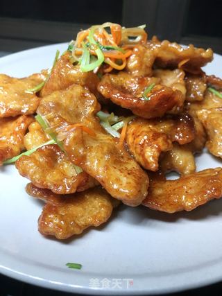 锅包肉的做法步骤:20