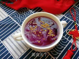 紫薯银耳糖水的做法步骤:10