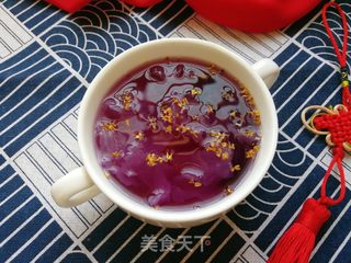 紫薯银耳糖水的做法步骤:9