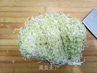 大白菜素蒸饺的做法步骤:7
