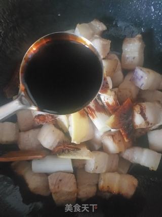 秘制红烧肉(不炒糖色不用油)的做法步骤:7