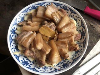 #炒咸肉的做法图解8