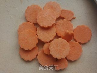 桂花红薯煮年糕的做法步骤:3