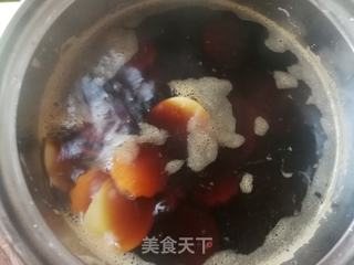 桂花红薯煮年糕的做法步骤:6