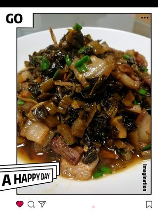 五花肉焖酸菜的做法步骤:11