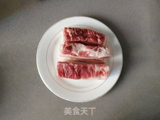 #肥而不腻，入口即化的干豆角扣肉的做法图解2