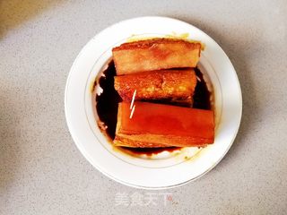 #肥而不腻，入口即化的干豆角扣肉的做法图解6