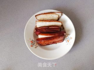 #肥而不腻，入口即化的干豆角扣肉的做法图解8